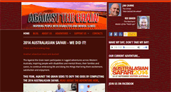 Desktop Screenshot of againstthegrain.org.au